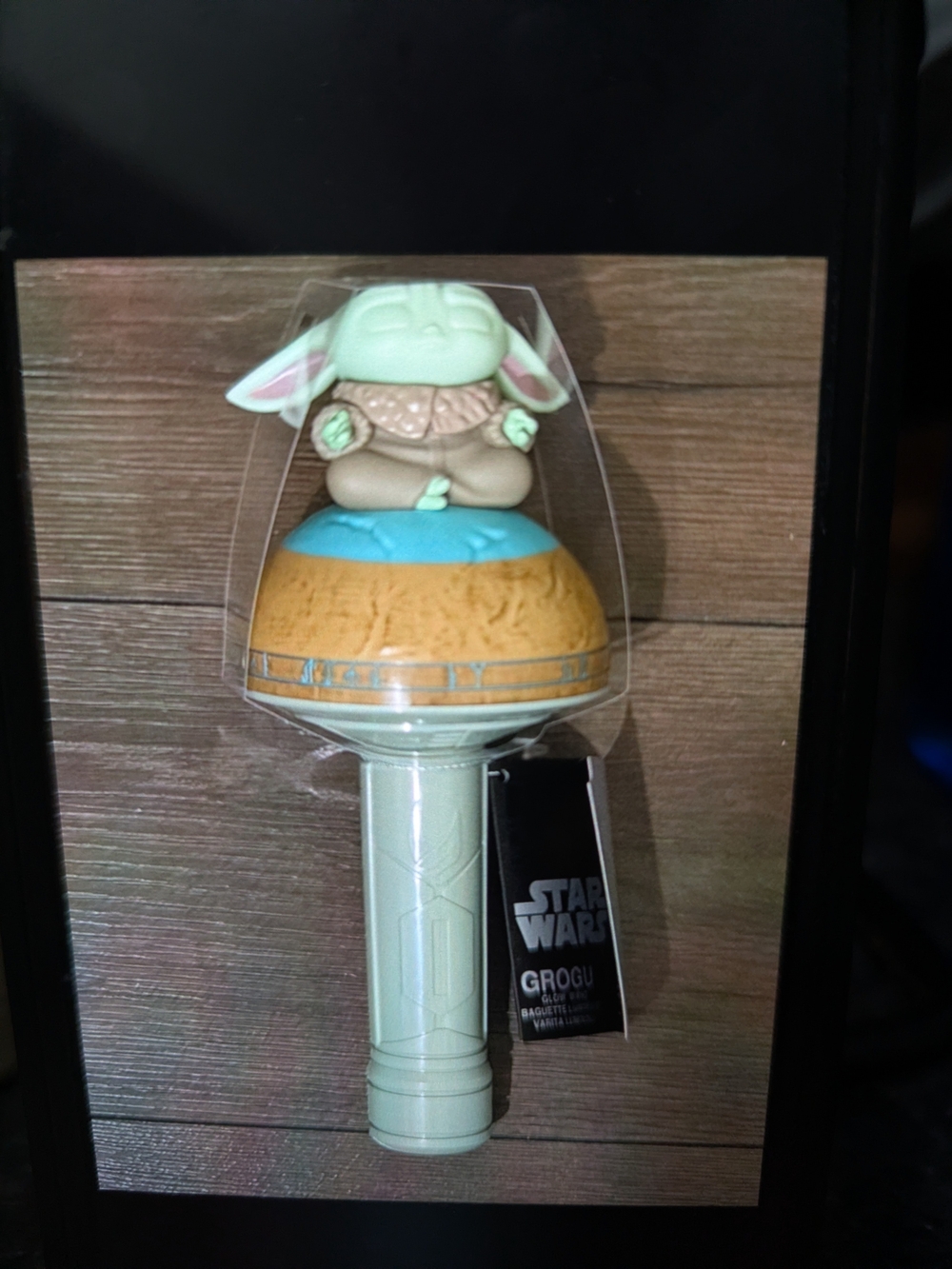 Disney Store Official Grogu Glow Wand Light-Up Wand with Sounds Perfect For Fans